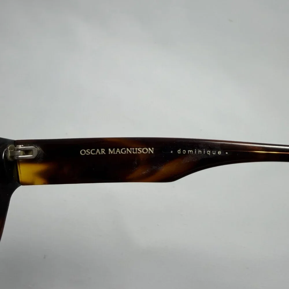 Oscar Magnuson Tortoise Eyeglasses - Frames Only